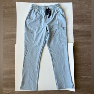 Figs Dowa High Waisted Relaxed Straight Leg Scrub Pant // Size Medium R